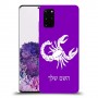 עקרב כיסוי מגן קשיח בעיצוב אישי עם השם שלך ל Samsung Galaxy S20+ יחידה אחת סקרין מובייל