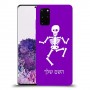 שלד כיסוי מגן קשיח בעיצוב אישי עם השם שלך ל Samsung Galaxy S20+ יחידה אחת סקרין מובייל