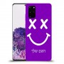 סמיילי כיסוי מגן קשיח בעיצוב אישי עם השם שלך ל Samsung Galaxy S20+ יחידה אחת סקרין מובייל