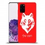 זאב כיסוי מגן קשיח בעיצוב אישי עם השם שלך ל Samsung Galaxy S20+ יחידה אחת סקרין מובייל
