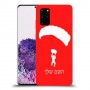 צניחה חופשית כיסוי מגן קשיח בעיצוב אישי עם השם שלך ל Samsung Galaxy S20+ יחידה אחת סקרין מובייל