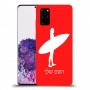 גלישה כיסוי מגן קשיח בעיצוב אישי עם השם שלך ל Samsung Galaxy S20+ יחידה אחת סקרין מובייל
