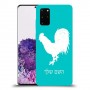 תרנגול כיסוי מגן קשיח בעיצוב אישי עם השם שלך ל Samsung Galaxy S20+ יחידה אחת סקרין מובייל