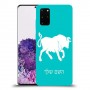 שור כיסוי מגן קשיח בעיצוב אישי עם השם שלך ל Samsung Galaxy S20+ יחידה אחת סקרין מובייל
