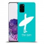 גלישה כיסוי מגן קשיח בעיצוב אישי עם השם שלך ל Samsung Galaxy S20+ יחידה אחת סקרין מובייל