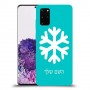 שלג כיסוי מגן קשיח בעיצוב אישי עם השם שלך ל Samsung Galaxy S20+ יחידה אחת סקרין מובייל
