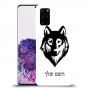 זאב כיסוי מגן קשיח בעיצוב אישי עם השם שלך ל Samsung Galaxy S20+ יחידה אחת סקרין מובייל