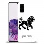 אריה כיסוי מגן קשיח בעיצוב אישי עם השם שלך ל Samsung Galaxy S20+ יחידה אחת סקרין מובייל