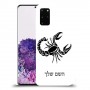 עקרב כיסוי מגן קשיח בעיצוב אישי עם השם שלך ל Samsung Galaxy S20+ יחידה אחת סקרין מובייל