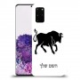 שור כיסוי מגן קשיח בעיצוב אישי עם השם שלך ל Samsung Galaxy S20+ יחידה אחת סקרין מובייל