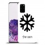 שלג כיסוי מגן קשיח בעיצוב אישי עם השם שלך ל Samsung Galaxy S20+ יחידה אחת סקרין מובייל