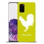 תרנגול כיסוי מגן קשיח בעיצוב אישי עם השם שלך ל Samsung Galaxy S20+ יחידה אחת סקרין מובייל