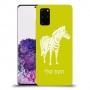 זברה כיסוי מגן קשיח בעיצוב אישי עם השם שלך ל Samsung Galaxy S20+ יחידה אחת סקרין מובייל