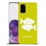 דגים כיסוי מגן קשיח בעיצוב אישי עם השם שלך ל Samsung Galaxy S20+ יחידה אחת סקרין מובייל