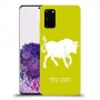 שור כיסוי מגן קשיח בעיצוב אישי עם השם שלך ל Samsung Galaxy S20+ יחידה אחת סקרין מובייל