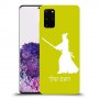 סמוראי כיסוי מגן קשיח בעיצוב אישי עם השם שלך ל Samsung Galaxy S20+ יחידה אחת סקרין מובייל