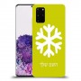 שלג כיסוי מגן קשיח בעיצוב אישי עם השם שלך ל Samsung Galaxy S20+ יחידה אחת סקרין מובייל