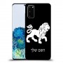 אריה כיסוי מגן קשיח בעיצוב אישי עם השם שלך ל Samsung Galaxy S20 יחידה אחת סקרין מובייל