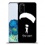 צניחה חופשית כיסוי מגן קשיח בעיצוב אישי עם השם שלך ל Samsung Galaxy S20 יחידה אחת סקרין מובייל
