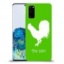 תרנגול כיסוי מגן קשיח בעיצוב אישי עם השם שלך ל Samsung Galaxy S20 יחידה אחת סקרין מובייל