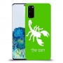 עקרב כיסוי מגן קשיח בעיצוב אישי עם השם שלך ל Samsung Galaxy S20 יחידה אחת סקרין מובייל