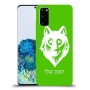 זאב כיסוי מגן קשיח בעיצוב אישי עם השם שלך ל Samsung Galaxy S20 יחידה אחת סקרין מובייל