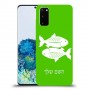 דגים כיסוי מגן קשיח בעיצוב אישי עם השם שלך ל Samsung Galaxy S20 יחידה אחת סקרין מובייל