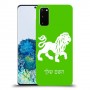 אריה כיסוי מגן קשיח בעיצוב אישי עם השם שלך ל Samsung Galaxy S20 יחידה אחת סקרין מובייל