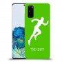 רץ כיסוי מגן קשיח בעיצוב אישי עם השם שלך ל Samsung Galaxy S20 יחידה אחת סקרין מובייל