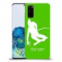 סקִי כיסוי מגן קשיח בעיצוב אישי עם השם שלך ל Samsung Galaxy S20 יחידה אחת סקרין מובייל