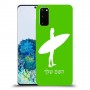גלישה כיסוי מגן קשיח בעיצוב אישי עם השם שלך ל Samsung Galaxy S20 יחידה אחת סקרין מובייל