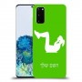 אימון ספורט - אישה כיסוי מגן קשיח בעיצוב אישי עם השם שלך ל Samsung Galaxy S20 יחידה אחת סקרין מובייל
