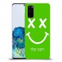סמיילי כיסוי מגן קשיח בעיצוב אישי עם השם שלך ל Samsung Galaxy S20 יחידה אחת סקרין מובייל