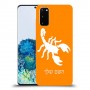 עקרב כיסוי מגן קשיח בעיצוב אישי עם השם שלך ל Samsung Galaxy S20 יחידה אחת סקרין מובייל