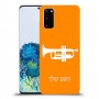 חצוצרה כיסוי מגן קשיח בעיצוב אישי עם השם שלך ל Samsung Galaxy S20 יחידה אחת סקרין מובייל