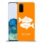 דגים כיסוי מגן קשיח בעיצוב אישי עם השם שלך ל Samsung Galaxy S20 יחידה אחת סקרין מובייל