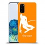 סקִי כיסוי מגן קשיח בעיצוב אישי עם השם שלך ל Samsung Galaxy S20 יחידה אחת סקרין מובייל
