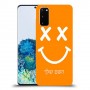 סמיילי כיסוי מגן קשיח בעיצוב אישי עם השם שלך ל Samsung Galaxy S20 יחידה אחת סקרין מובייל