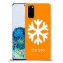 שלג כיסוי מגן קשיח בעיצוב אישי עם השם שלך ל Samsung Galaxy S20 יחידה אחת סקרין מובייל