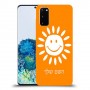 שמש כיסוי מגן קשיח בעיצוב אישי עם השם שלך ל Samsung Galaxy S20 יחידה אחת סקרין מובייל