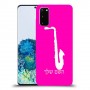 סקספון כיסוי מגן קשיח בעיצוב אישי עם השם שלך ל Samsung Galaxy S20 יחידה אחת סקרין מובייל