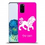 אריה כיסוי מגן קשיח בעיצוב אישי עם השם שלך ל Samsung Galaxy S20 יחידה אחת סקרין מובייל