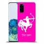 קשת כיסוי מגן קשיח בעיצוב אישי עם השם שלך ל Samsung Galaxy S20 יחידה אחת סקרין מובייל