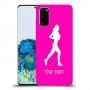 ג'וגלין - אישה כיסוי מגן קשיח בעיצוב אישי עם השם שלך ל Samsung Galaxy S20 יחידה אחת סקרין מובייל
