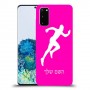 רץ כיסוי מגן קשיח בעיצוב אישי עם השם שלך ל Samsung Galaxy S20 יחידה אחת סקרין מובייל