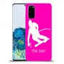 סקִי כיסוי מגן קשיח בעיצוב אישי עם השם שלך ל Samsung Galaxy S20 יחידה אחת סקרין מובייל