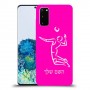 שחקן כדורעף כיסוי מגן קשיח בעיצוב אישי עם השם שלך ל Samsung Galaxy S20 יחידה אחת סקרין מובייל