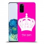 כתר מלכותי כיסוי מגן קשיח בעיצוב אישי עם השם שלך ל Samsung Galaxy S20 יחידה אחת סקרין מובייל