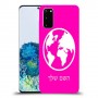 עולם כיסוי מגן קשיח בעיצוב אישי עם השם שלך ל Samsung Galaxy S20 יחידה אחת סקרין מובייל