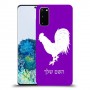 תרנגול כיסוי מגן קשיח בעיצוב אישי עם השם שלך ל Samsung Galaxy S20 יחידה אחת סקרין מובייל